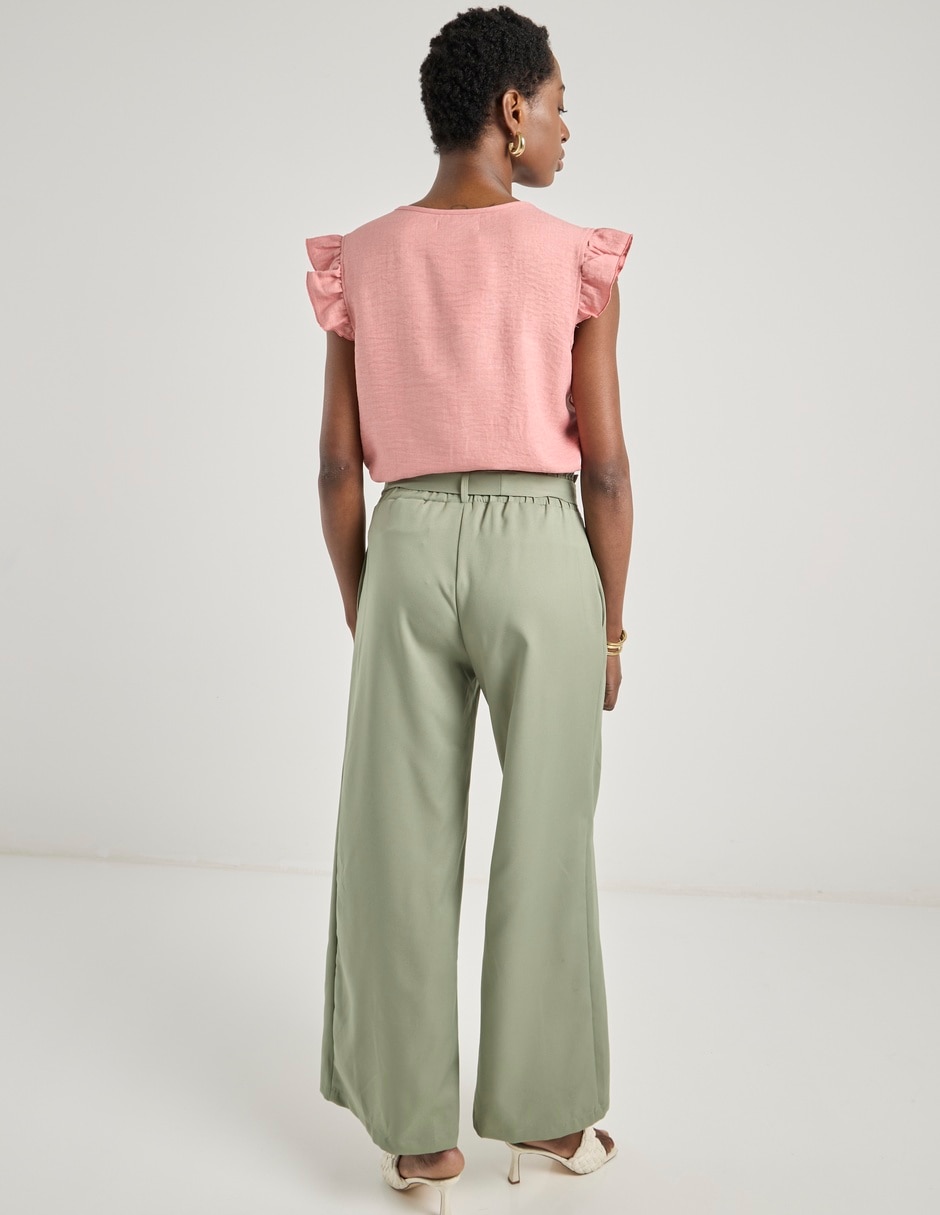 Pantalón wide leg para mujer 6
