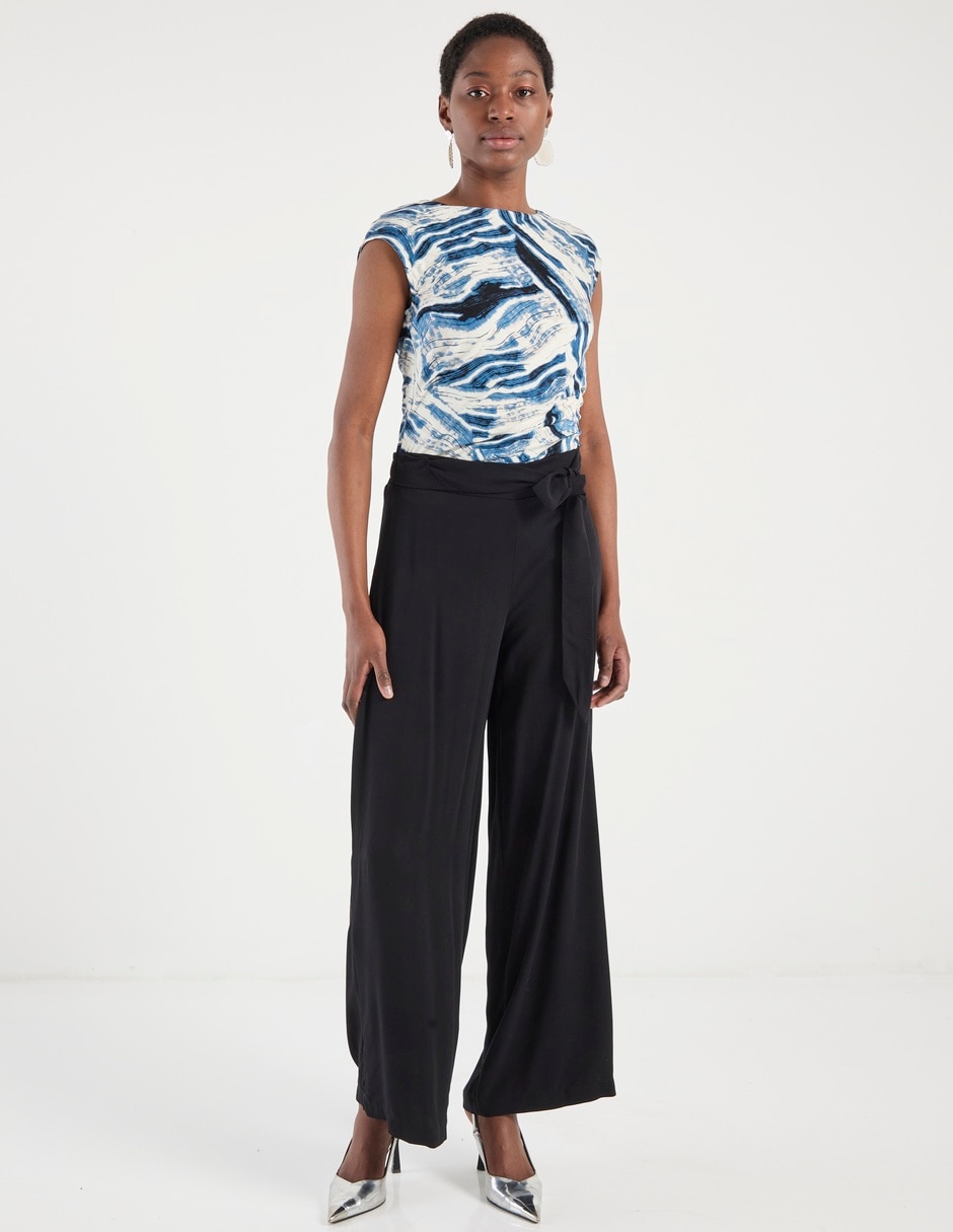 Pantalón relaxed wide leg para mujer 3