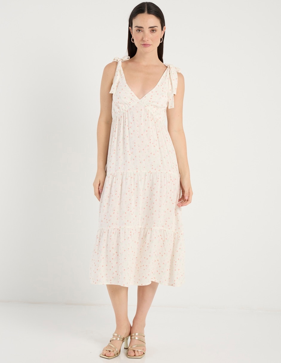 Vestido midi casual para mujer
