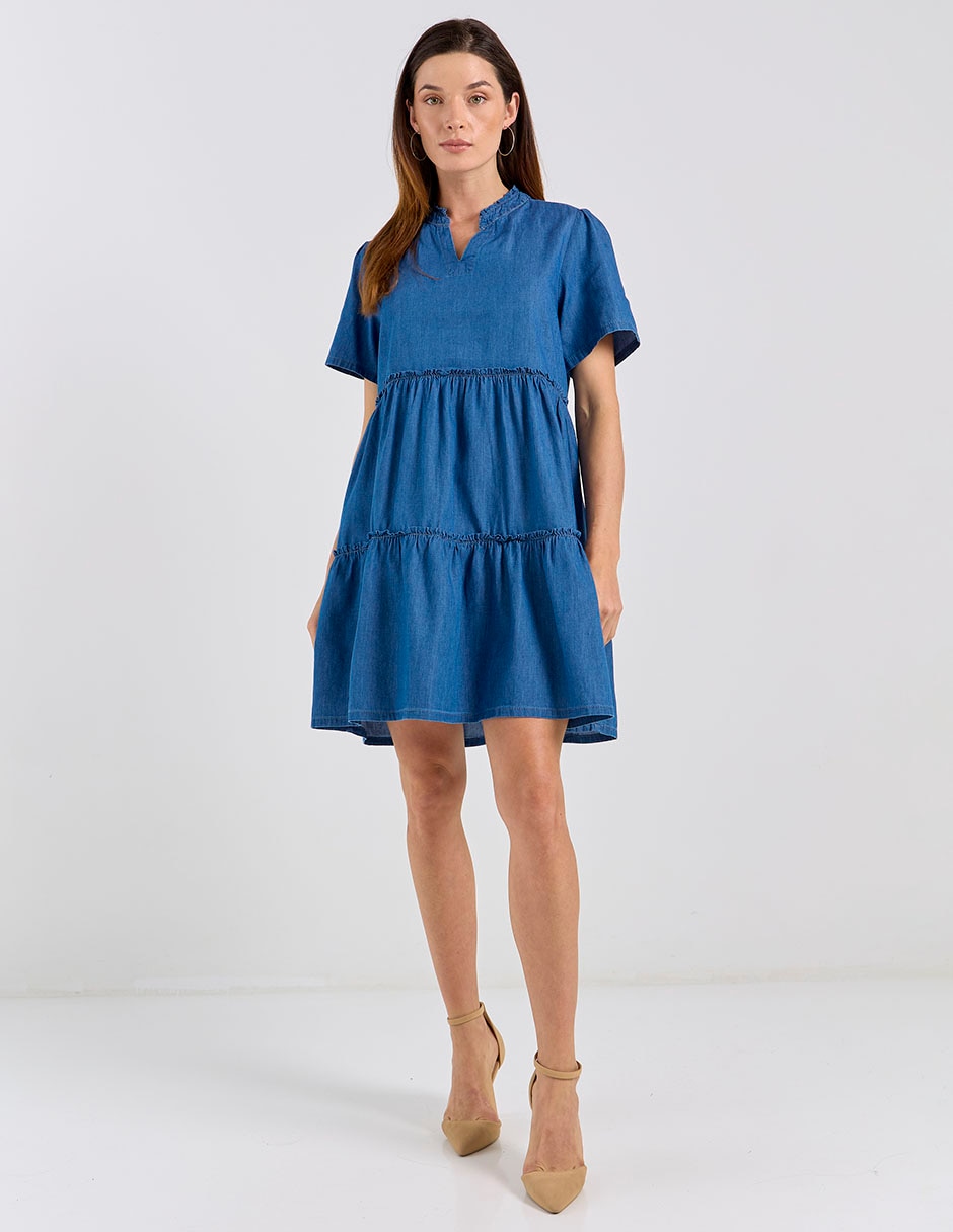 Vestido corto casual para mujer 3