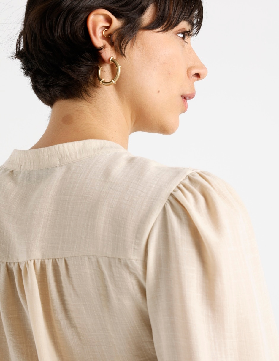 Blusa manga larga para mujer 5