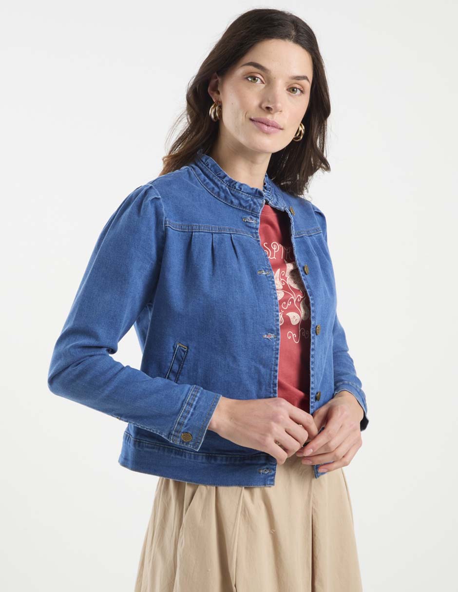 Chamarra denim para mujer 2