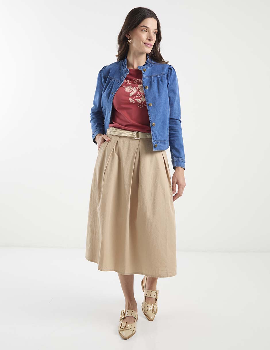Chamarra denim para mujer 3