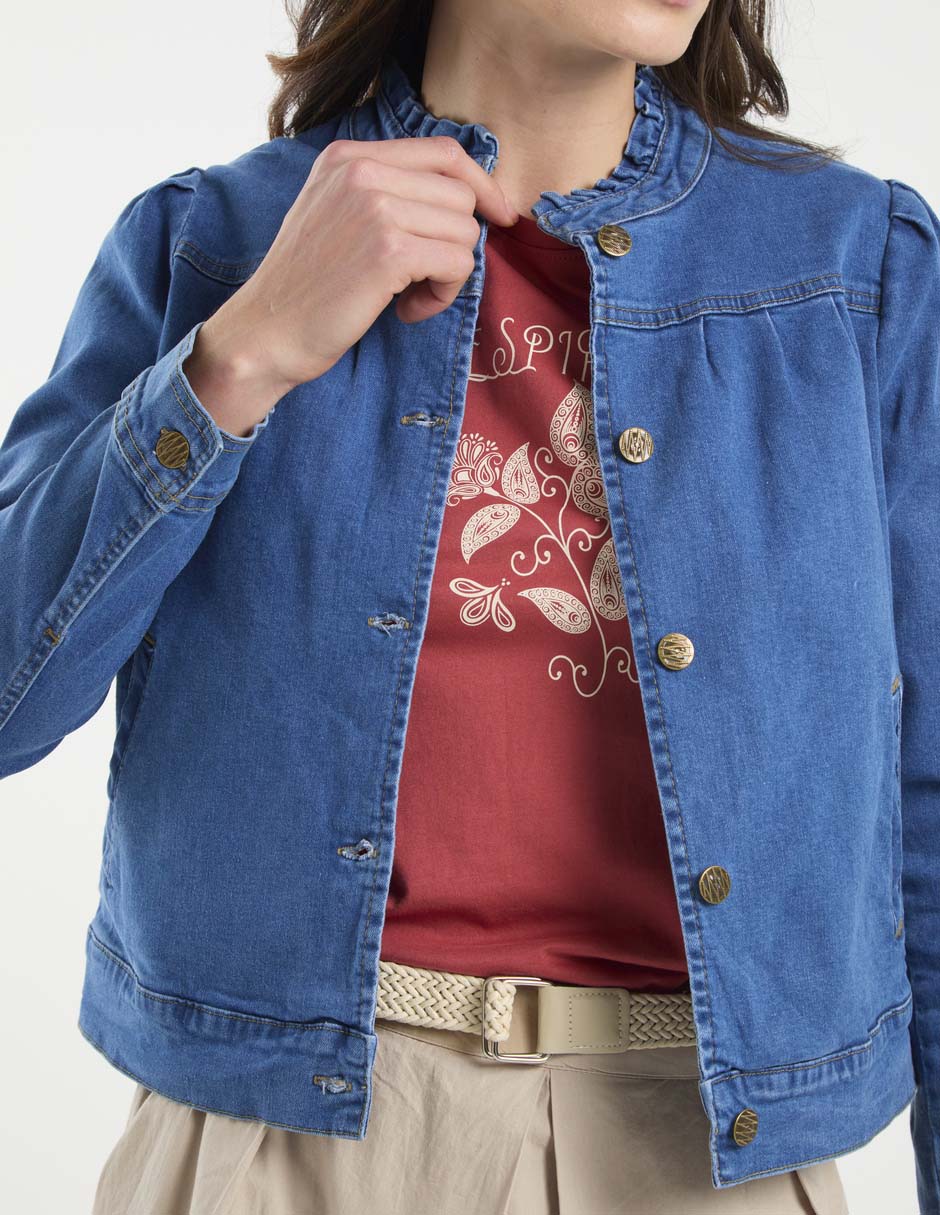 Chamarra denim para mujer 5