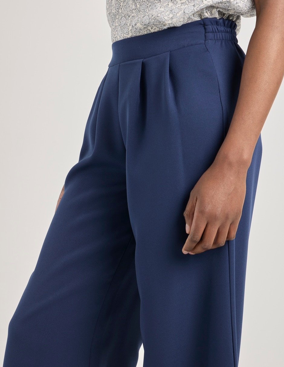 Pantalón relaxed wide leg para mujer 4