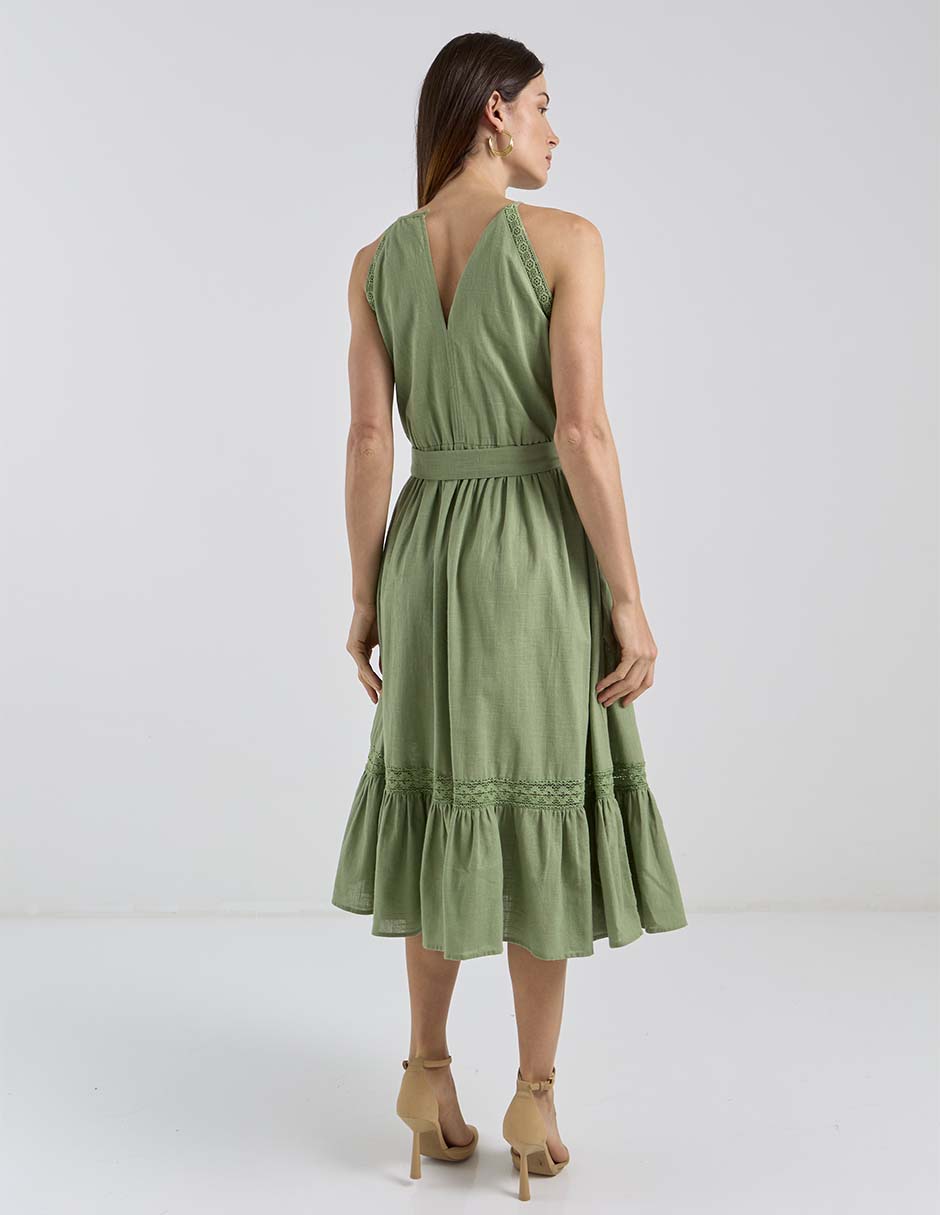 Vestido midi casual para mujer 2