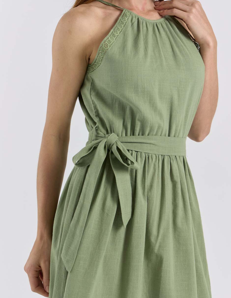 Vestido midi casual para mujer 4