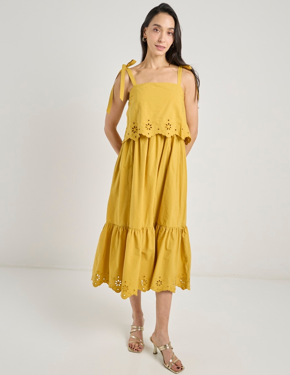 Vestido midi casual para mujer 3