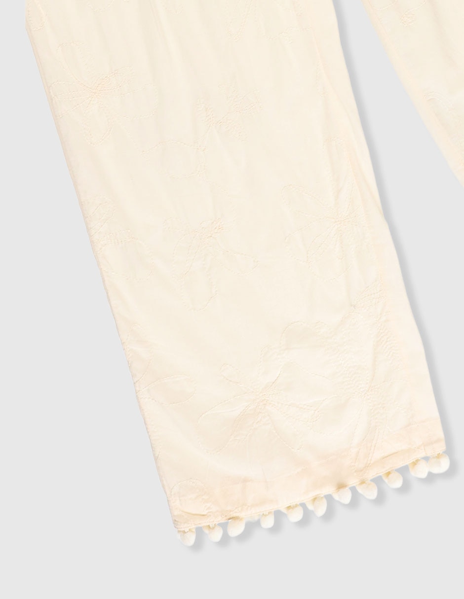 Pantalón relaxed amplio para mujer 4