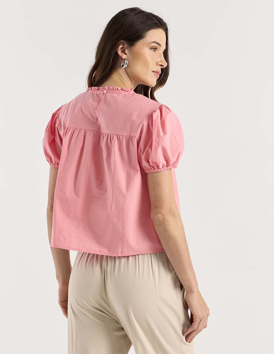Blusa manga corta para mujer 2