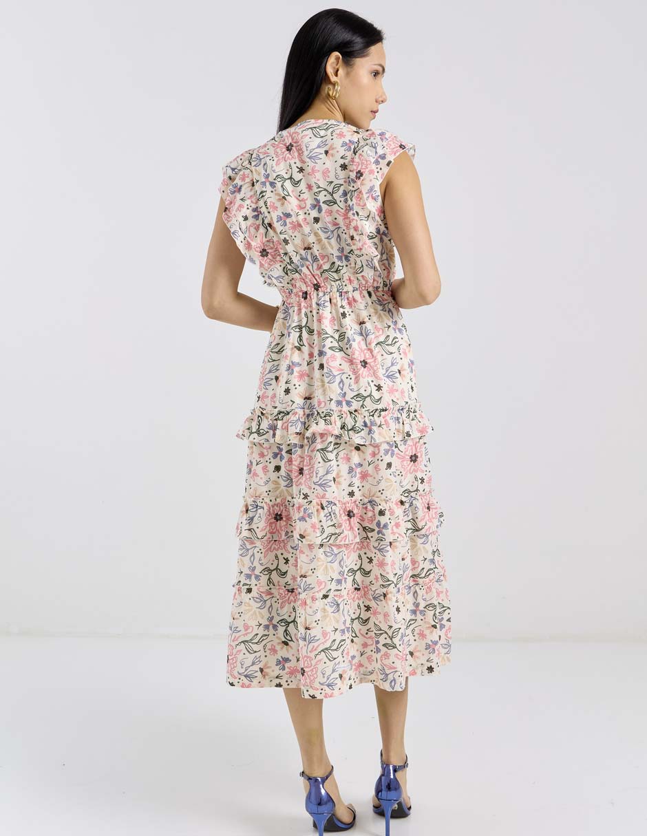 Vestido midi casual para mujer 2