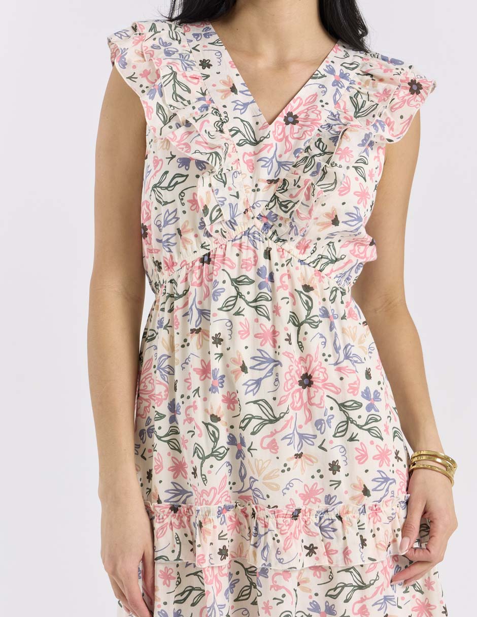 Vestido midi casual para mujer 4