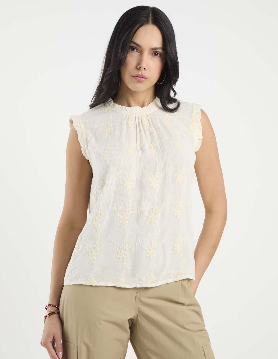 Blusa manga corta para mujer 2