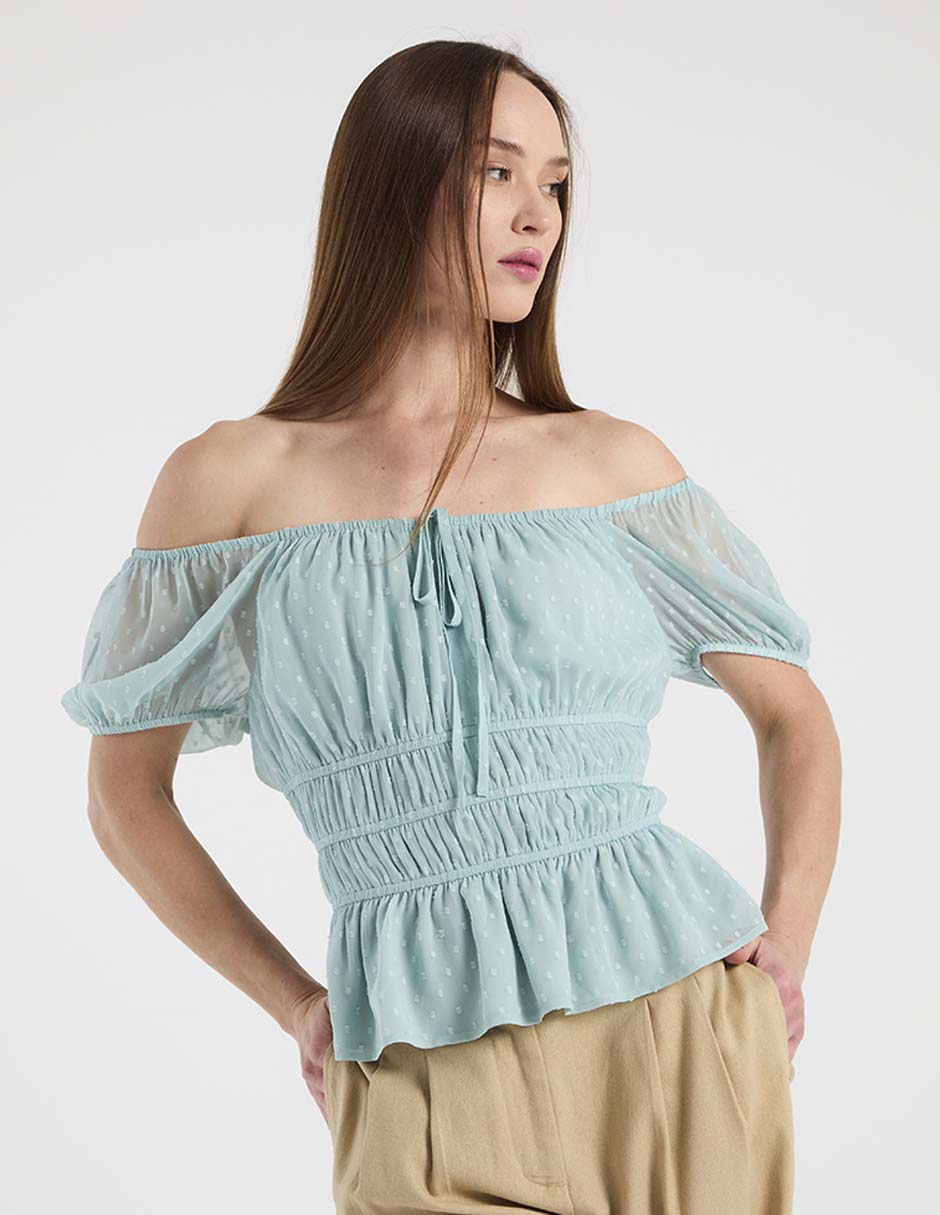 Blusa manga corta para mujer Blusa manga corta para mujer