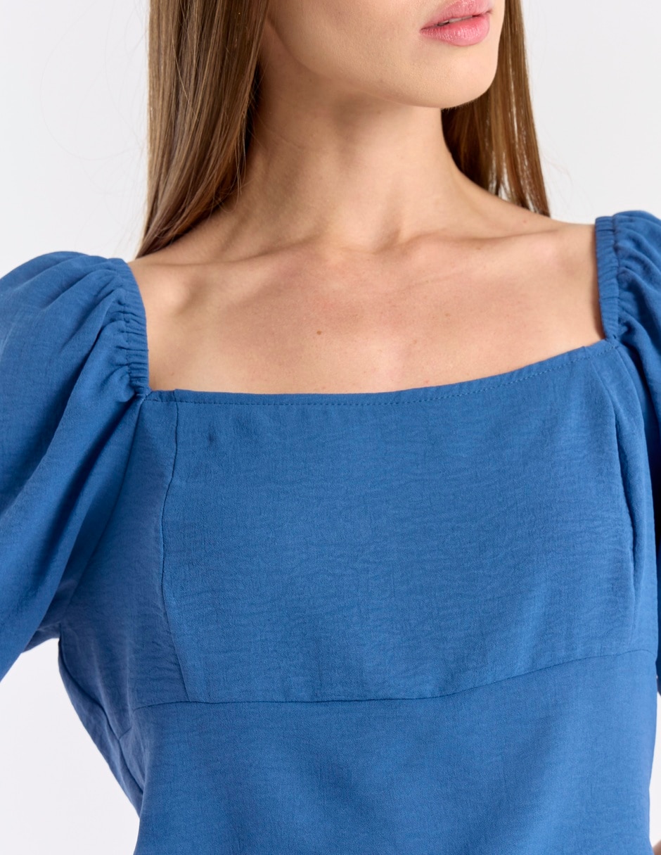 Blusa Week By Weekend manga al codo para mujer