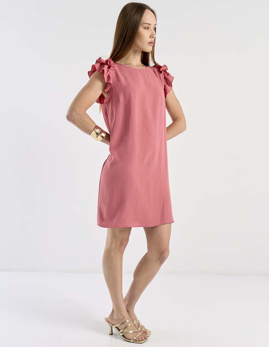 Vestido arriba de la rodilla casual para mujer 3