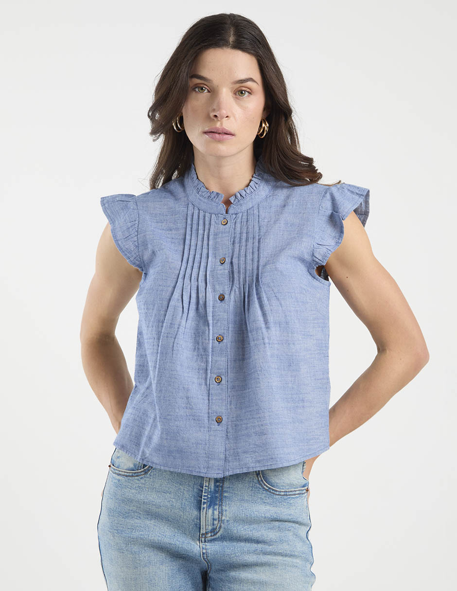 Blusa manga corta para mujer Blusa manga corta para mujer