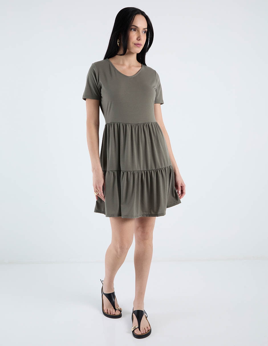 Vestido corto casual para mujer 3