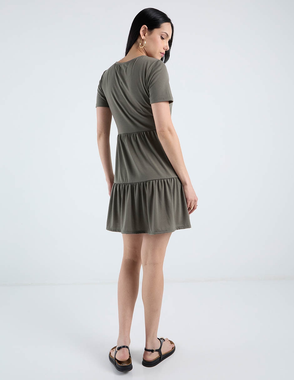 Vestido corto casual para mujer 6