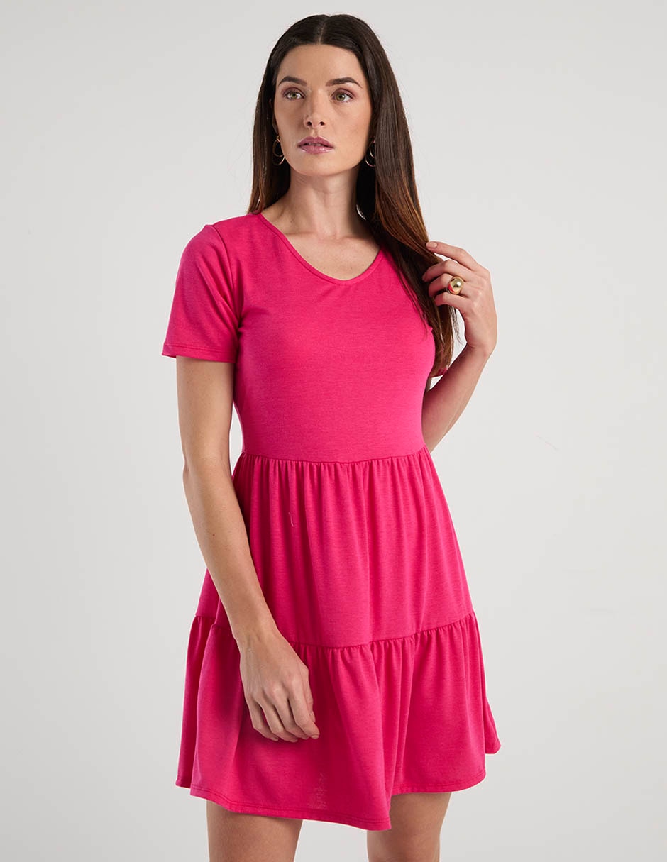 Vestido corto casual para mujer