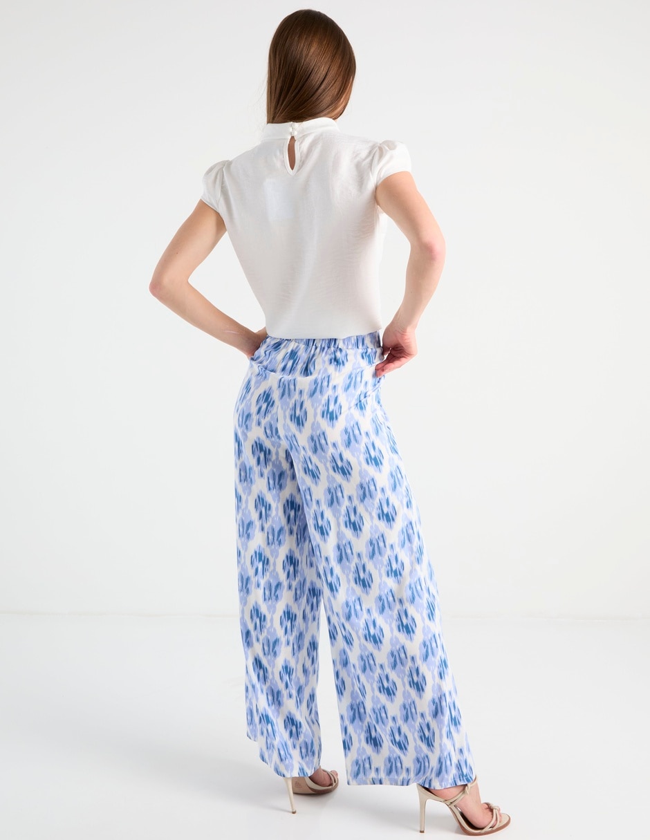 Pantalón relaxed flare para mujer 2