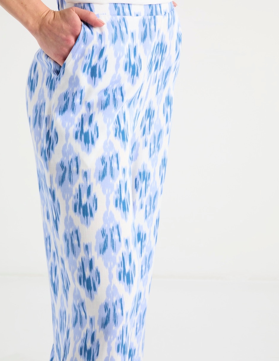 Pantalón relaxed flare para mujer 5