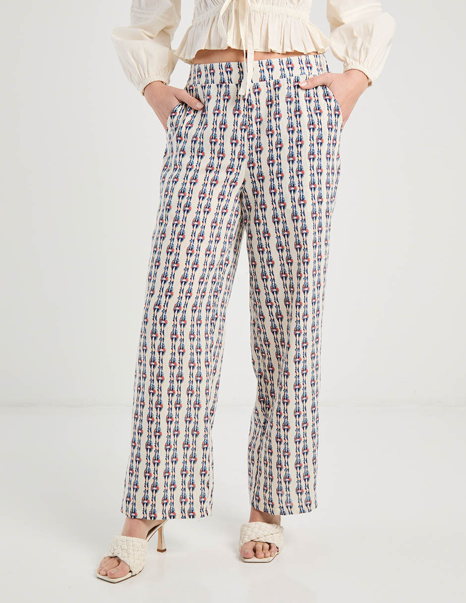 Pantalón straight para mujer