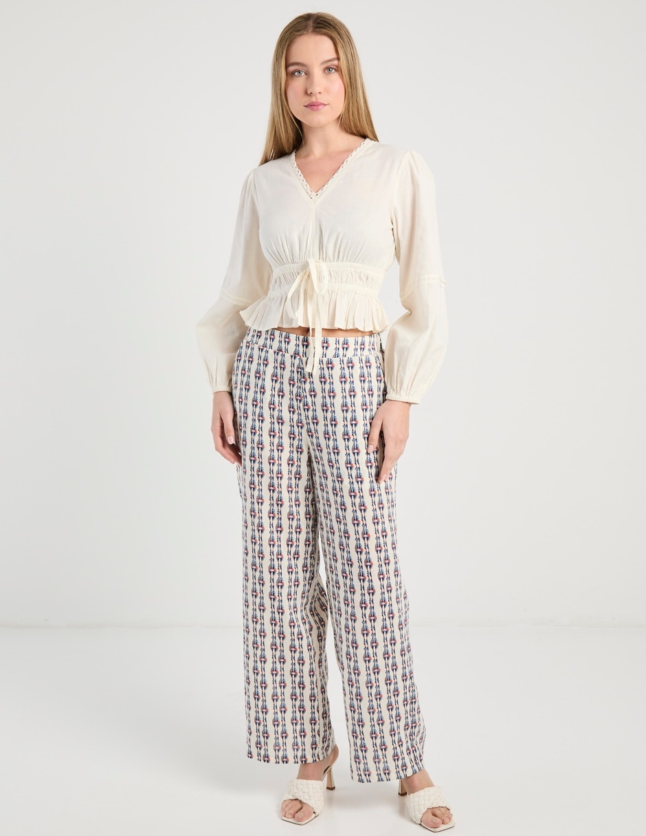 Pantalón straight para mujer 2