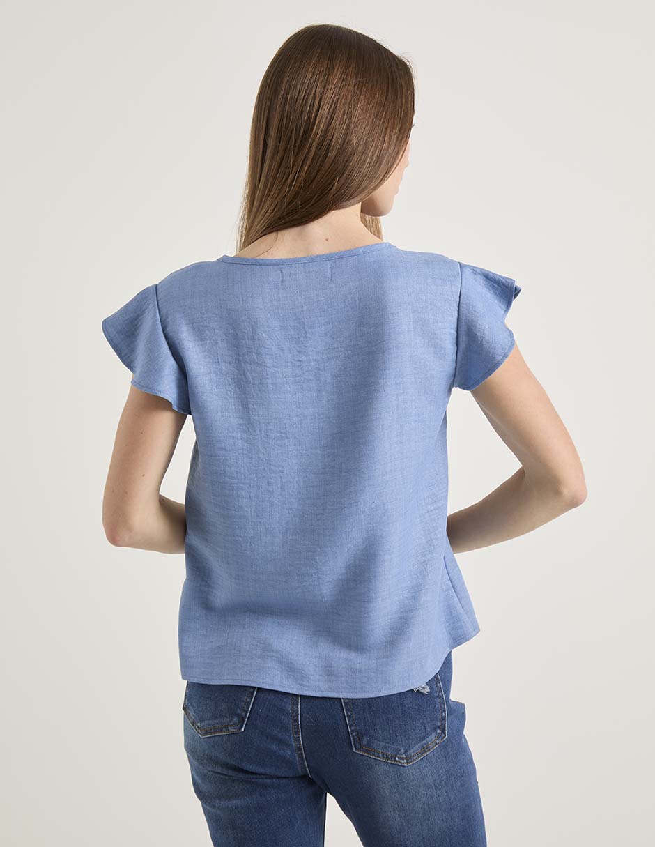 Blusa Weekend manga corta para mujer