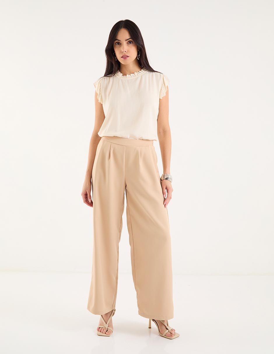 Blusa manga corta para mujer 3