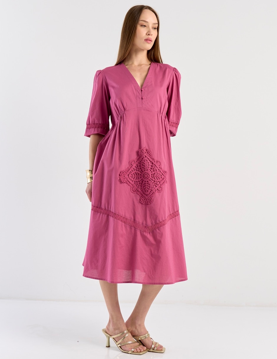 Vestido midi casual para mujer 2