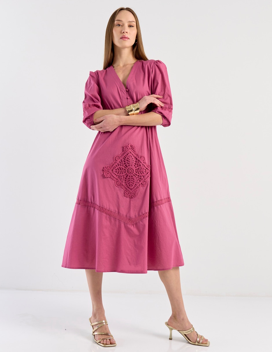 Vestido midi casual para mujer 3