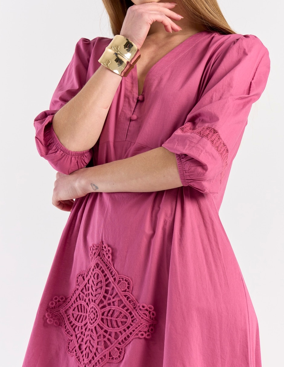 Vestido midi casual para mujer 5