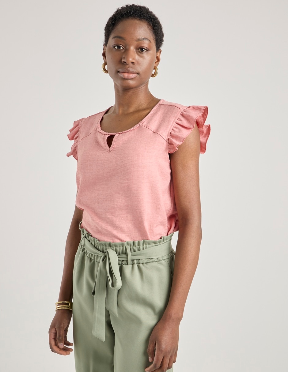 Blusa manga corta para mujer Blusa manga corta para mujer