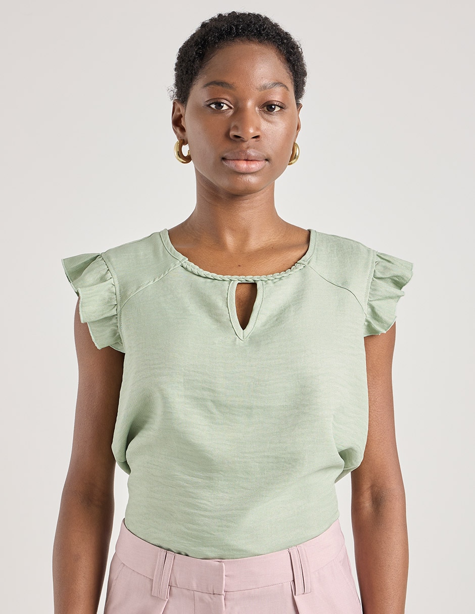 Blusa manga corta para mujer Blusa manga corta para mujer