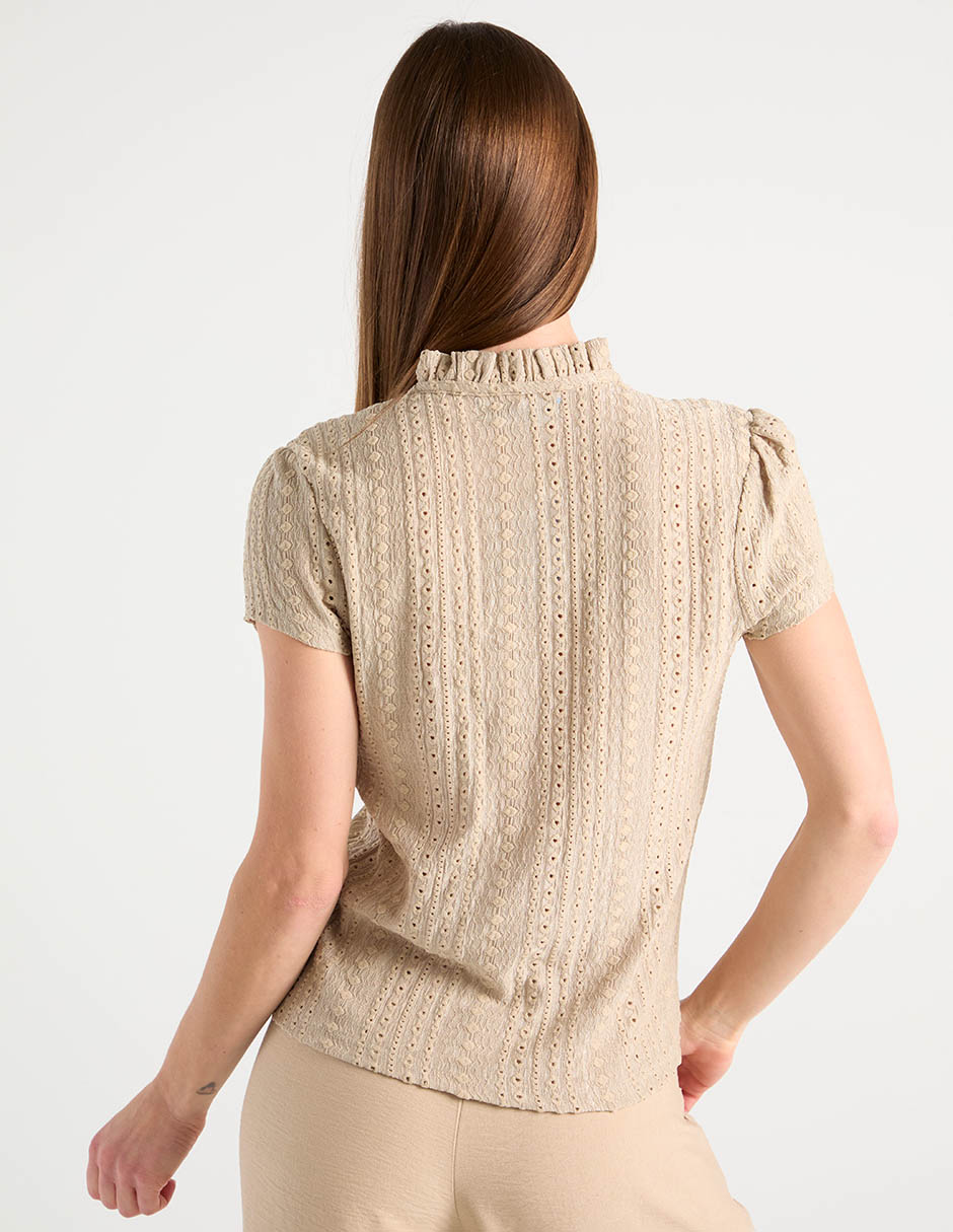 Blusa manga corta para mujer 2