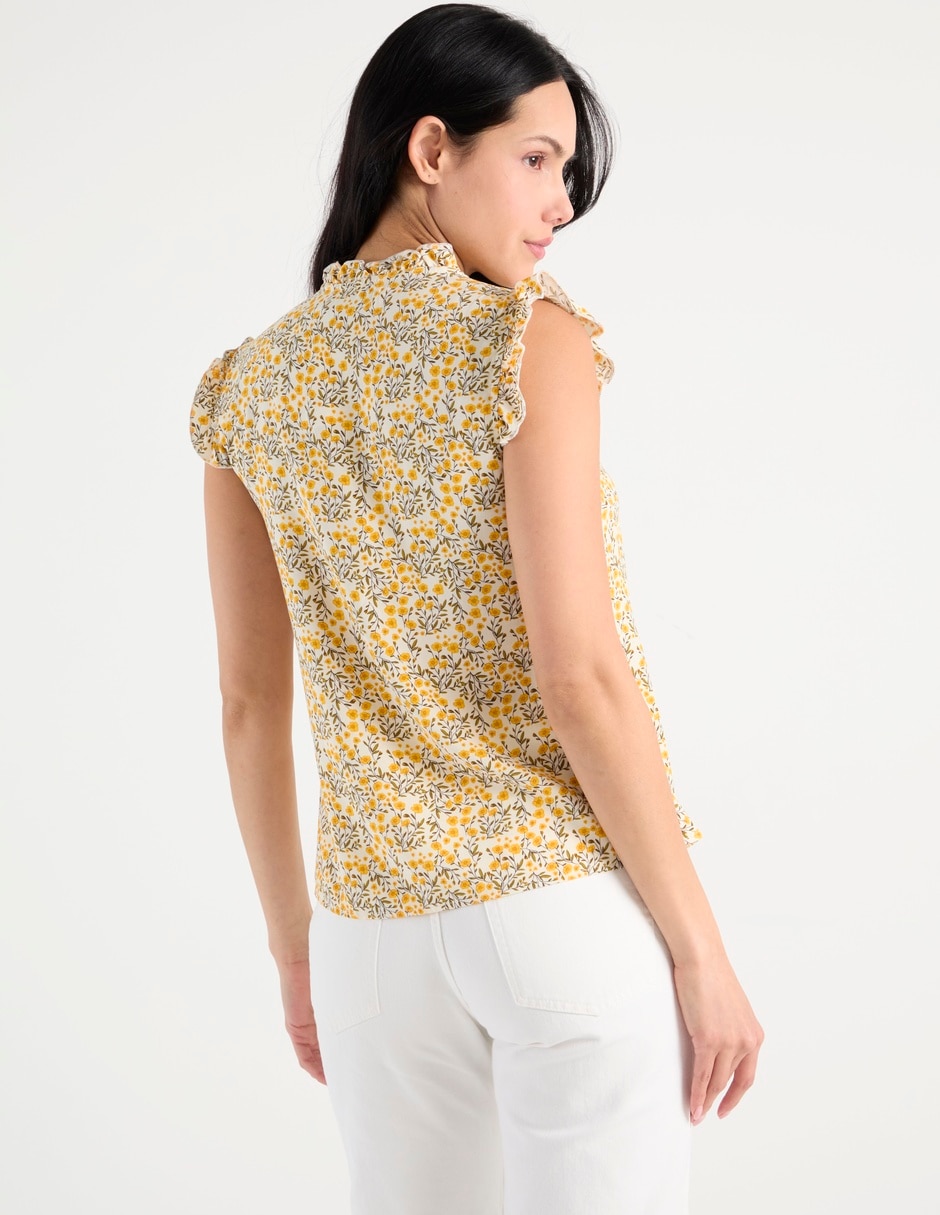 Blusa manga corta para mujer 2