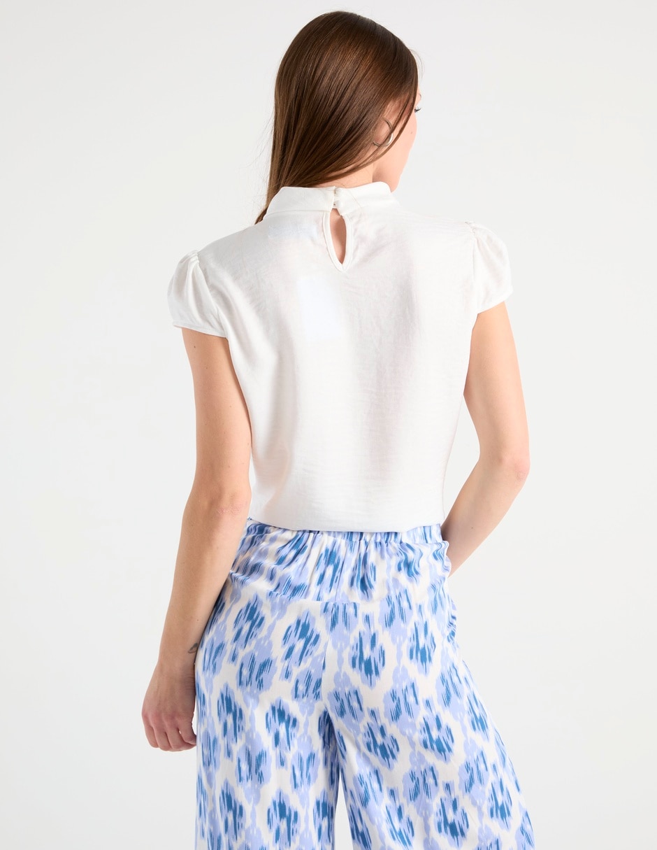 Blusa manga corta para mujer 2