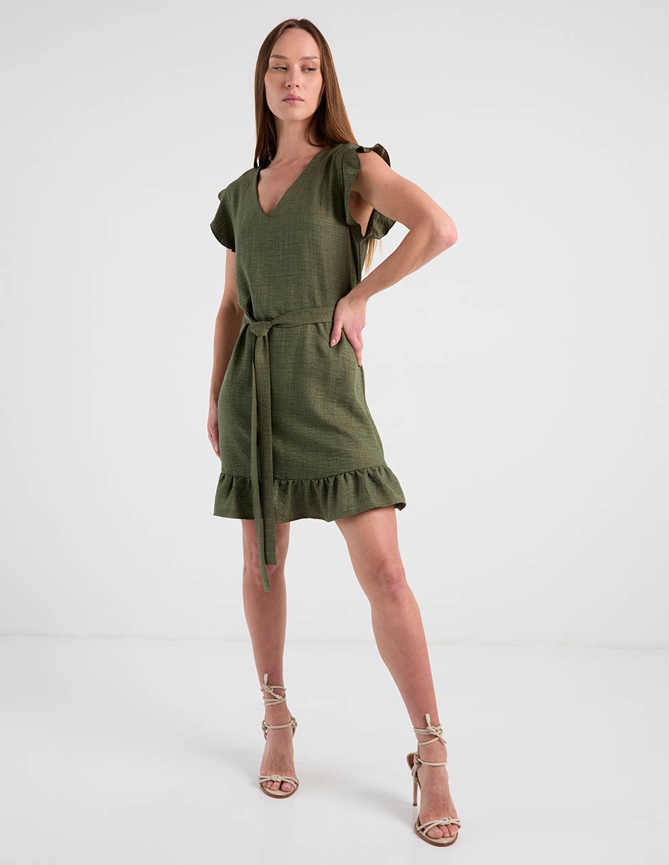 Vestido arriba de la rodilla casual para mujer
