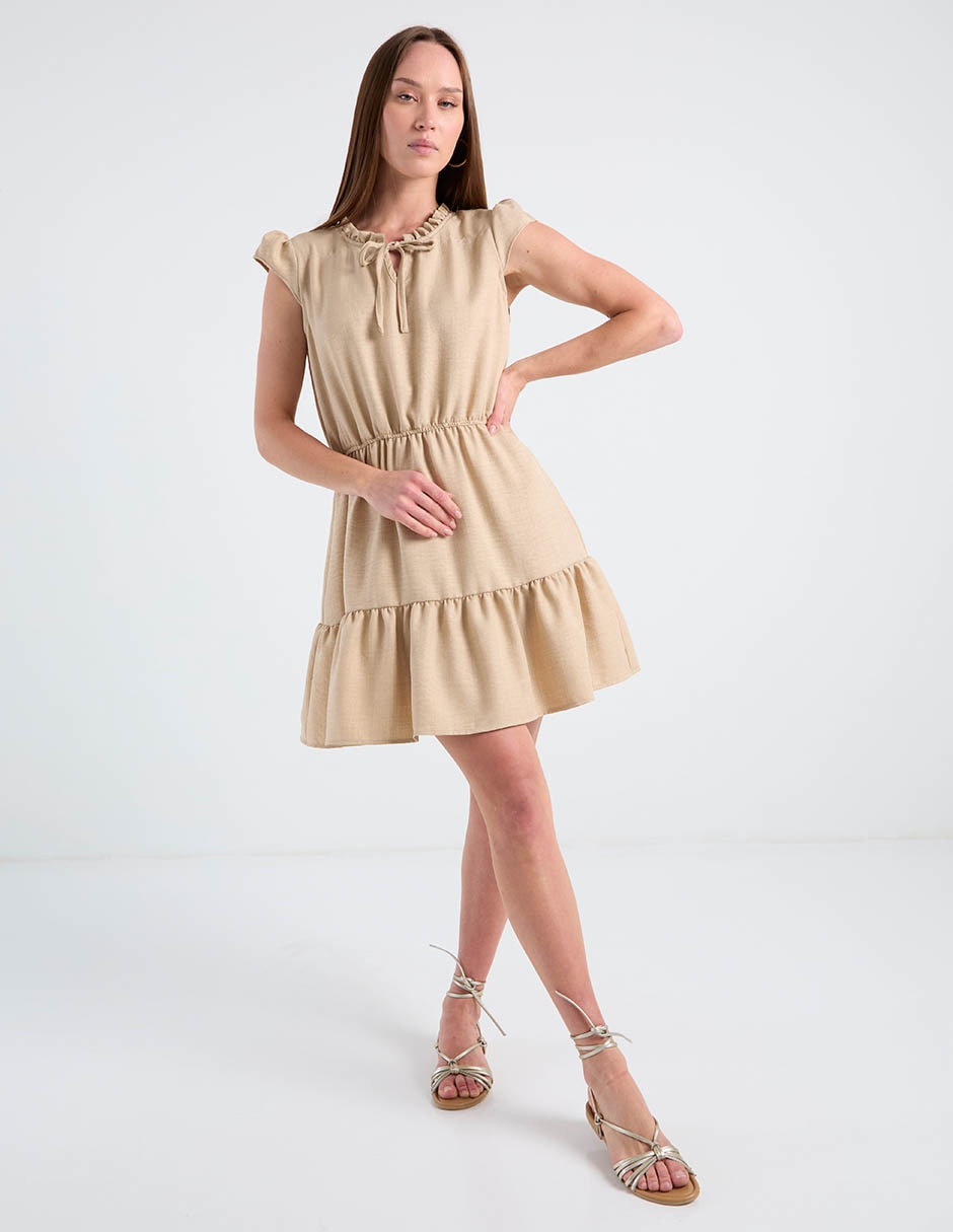 Vestido corto casual para mujer