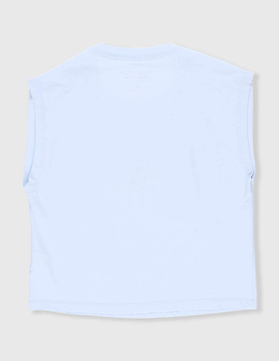 Playera cuello redondo para mujer 2