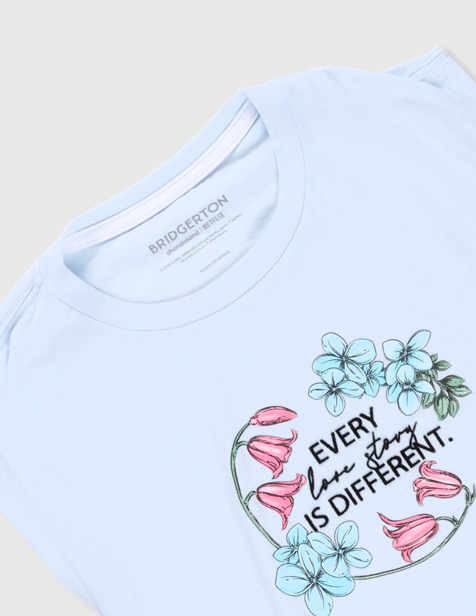 Playera cuello redondo para mujer 3