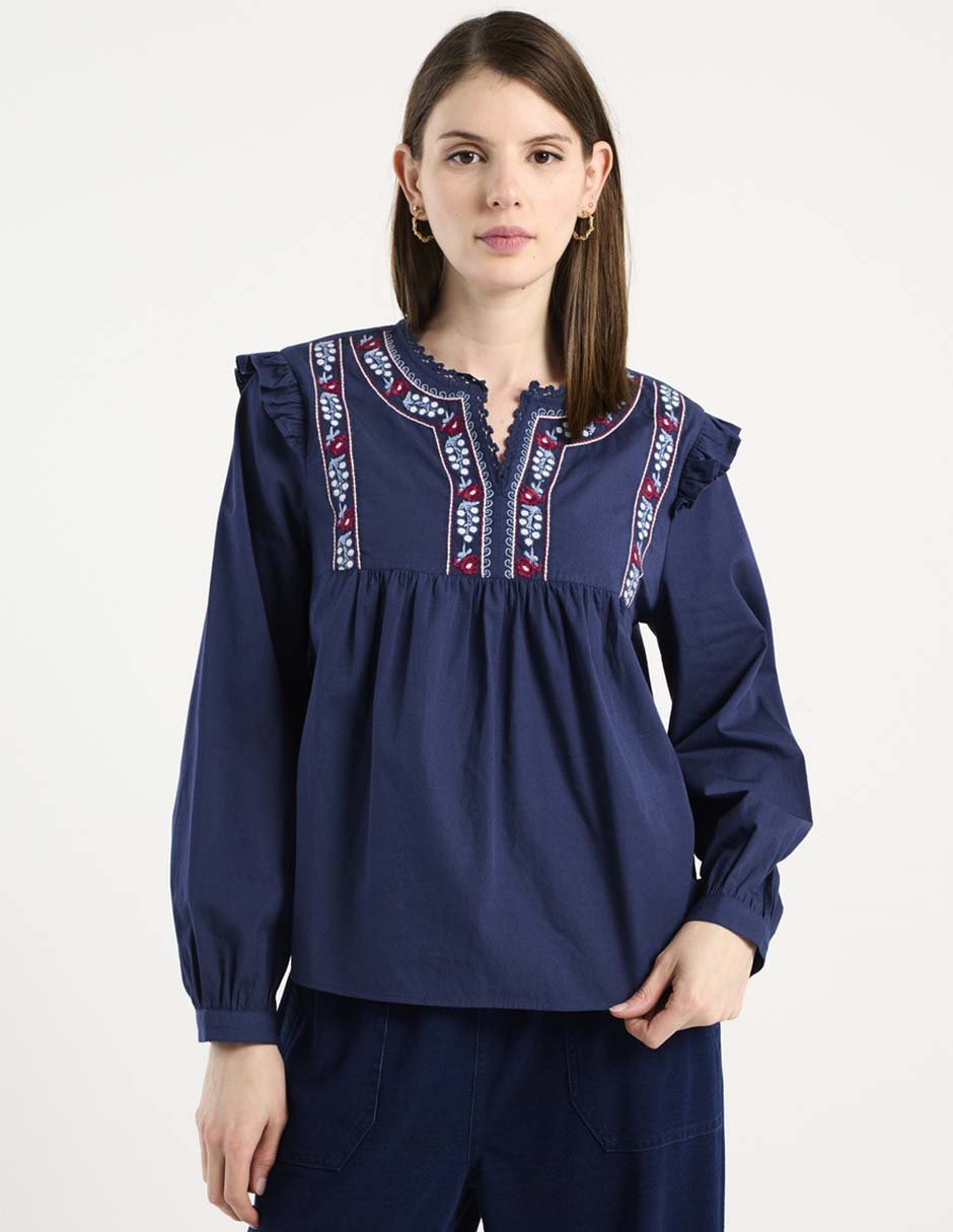 Blusa manga larga para mujer Blusa manga larga para mujer